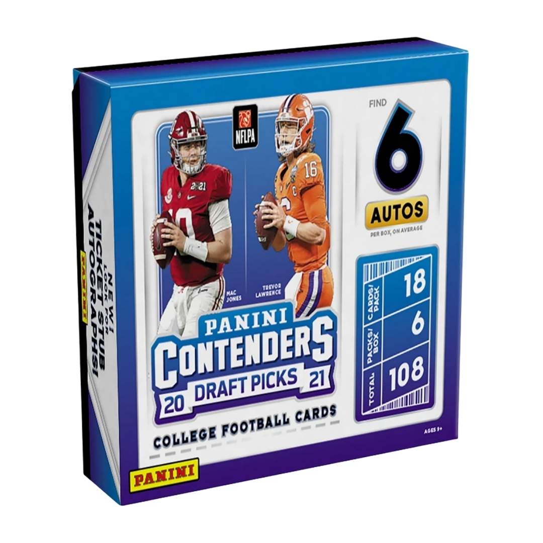 2021 Panini Contenders Draft Picks Football Hobby Box