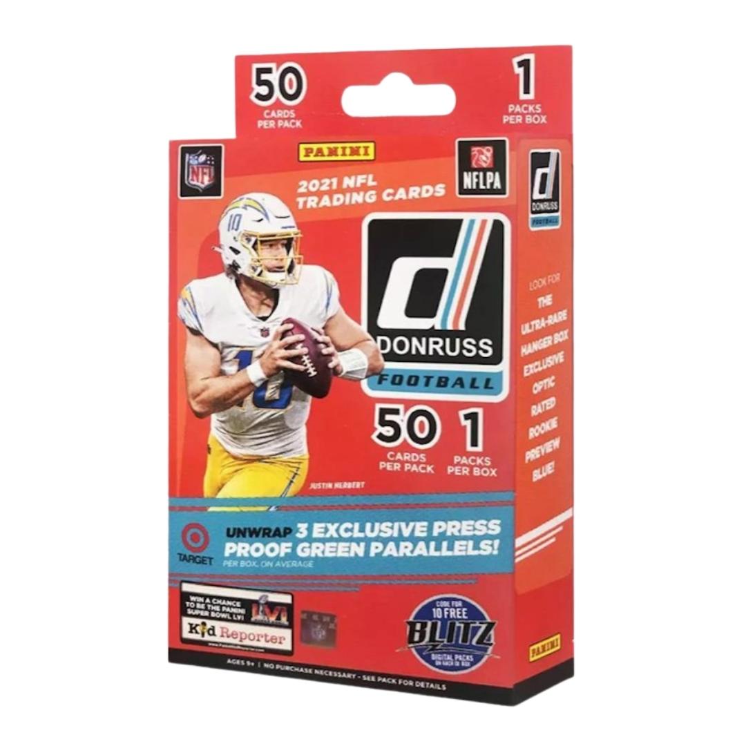 2021 Panini Donruss Football Hanger Box (Press Proof Green Parallels!)
