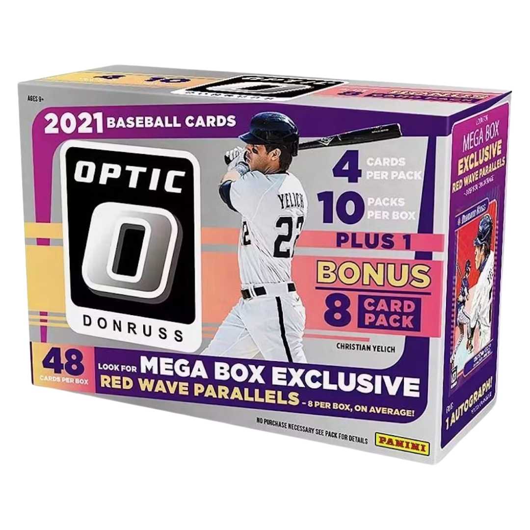 2021 Panini Donruss Optic Baseball 48-Card Mega Box
