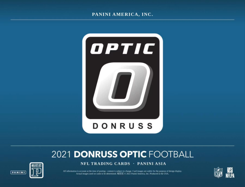 2021 Panini Donruss Optic Football Asia Tmall Box