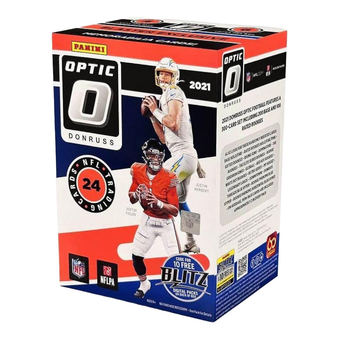 2021 Panini Donruss Optic Football Blaster Box (Red Hyper Parallels!) (Fanatics)