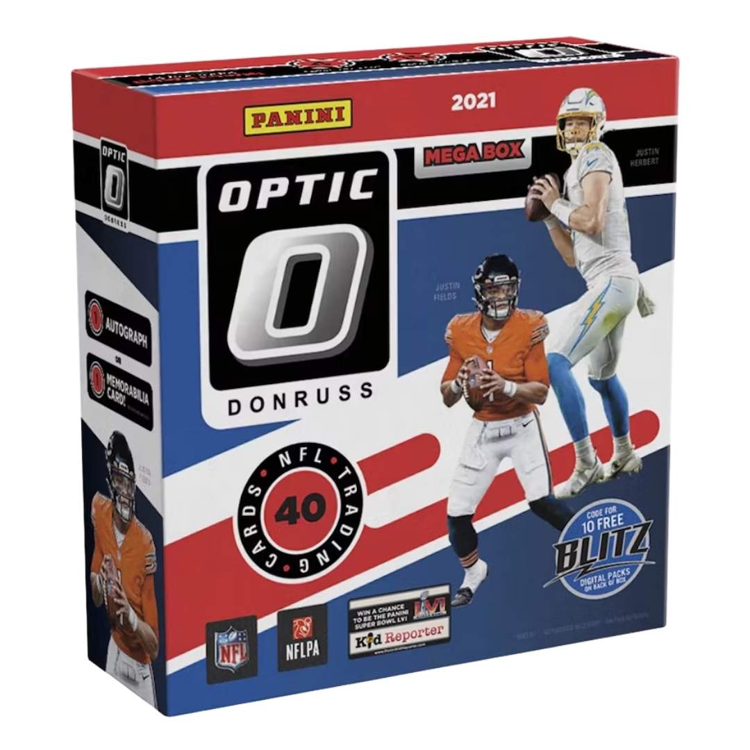 2021 Panini Donruss Optic Football Mega Box (Red Hyper Parallels!) (Fanatics)