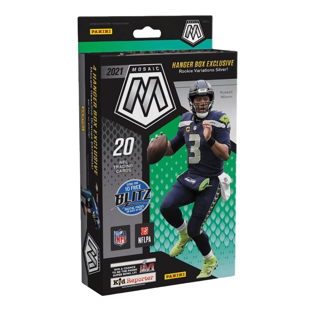 2021 Panini Mosaic Football Hanger Box (Rookie Variation Silver!)