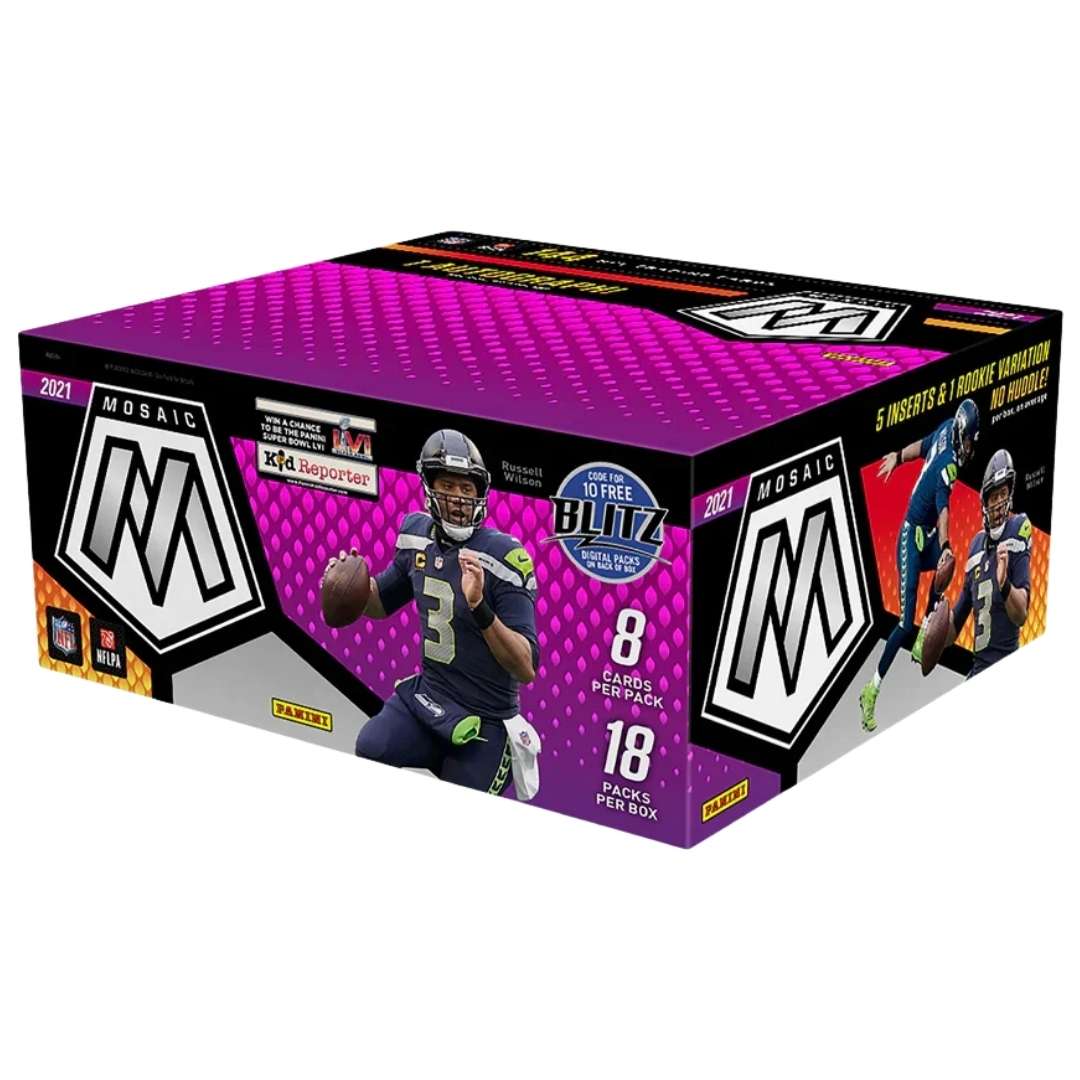 2021 Panini Mosaic Football No Huddle Box