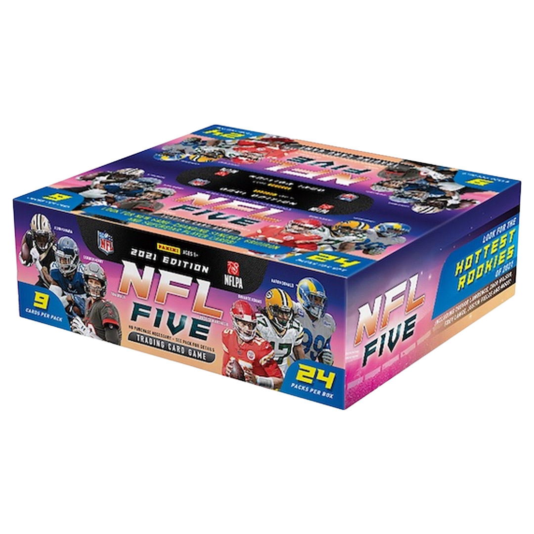 2021 Panini NFL Five Trading Card Game Booster Box