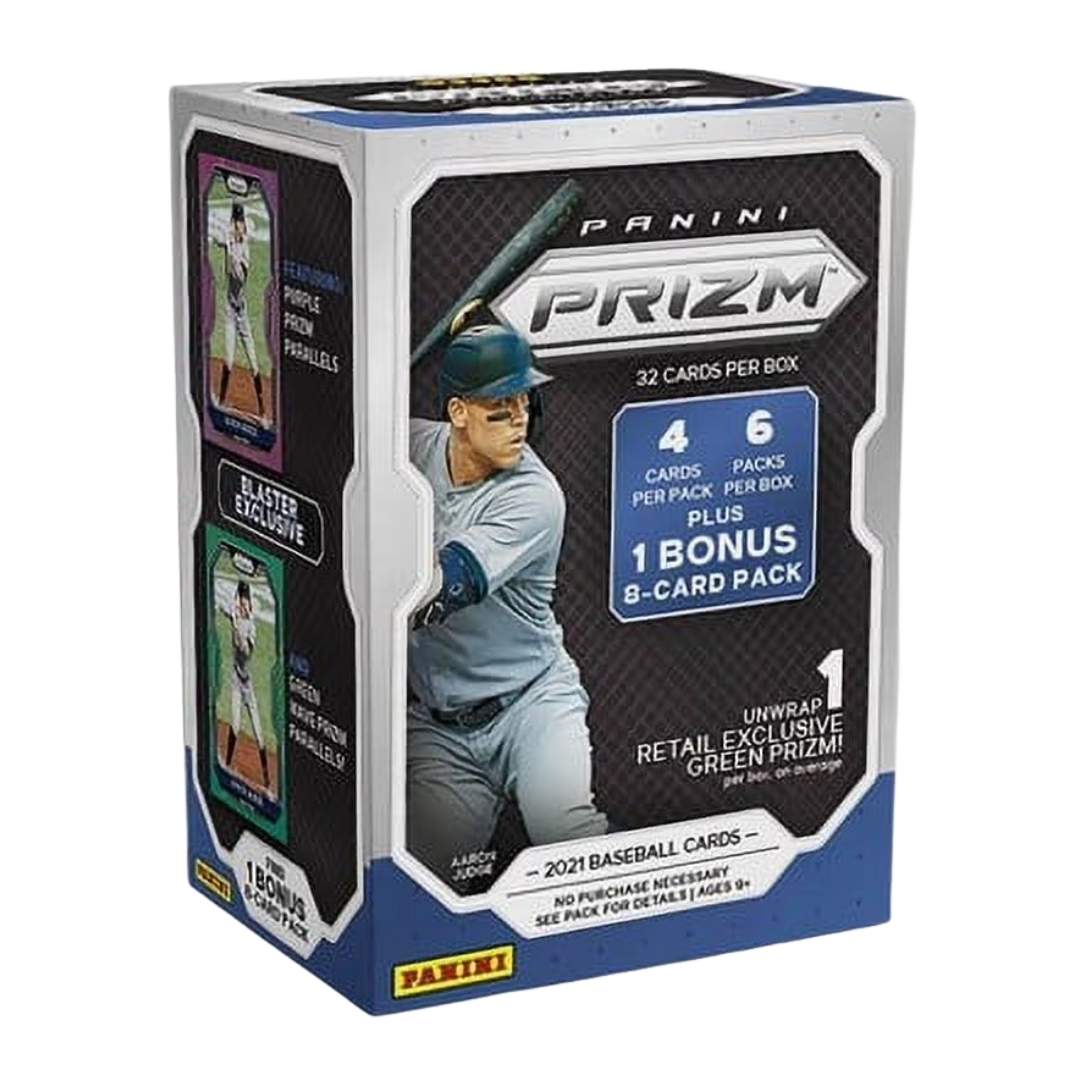 2021 Panini Prizm Baseball 7-Pack Blaster Box (Green Prizms!) (Lot of 6)