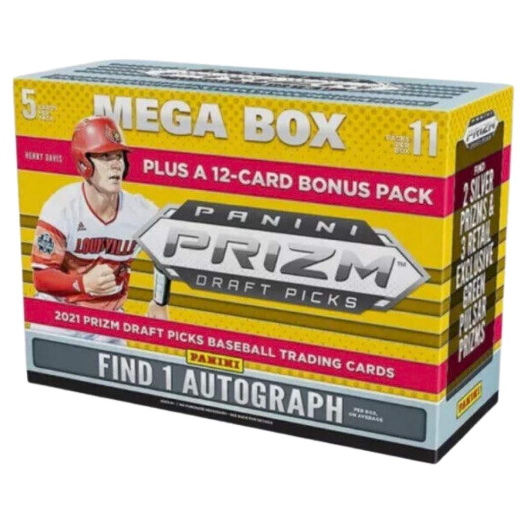 2021 Panini Prizm Draft Picks Baseball Mega Box (Green Pulsar Prizms)