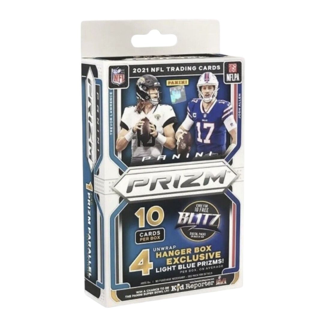 2021 Panini Prizm Football Hanger Box (Light Blue Prizms!)