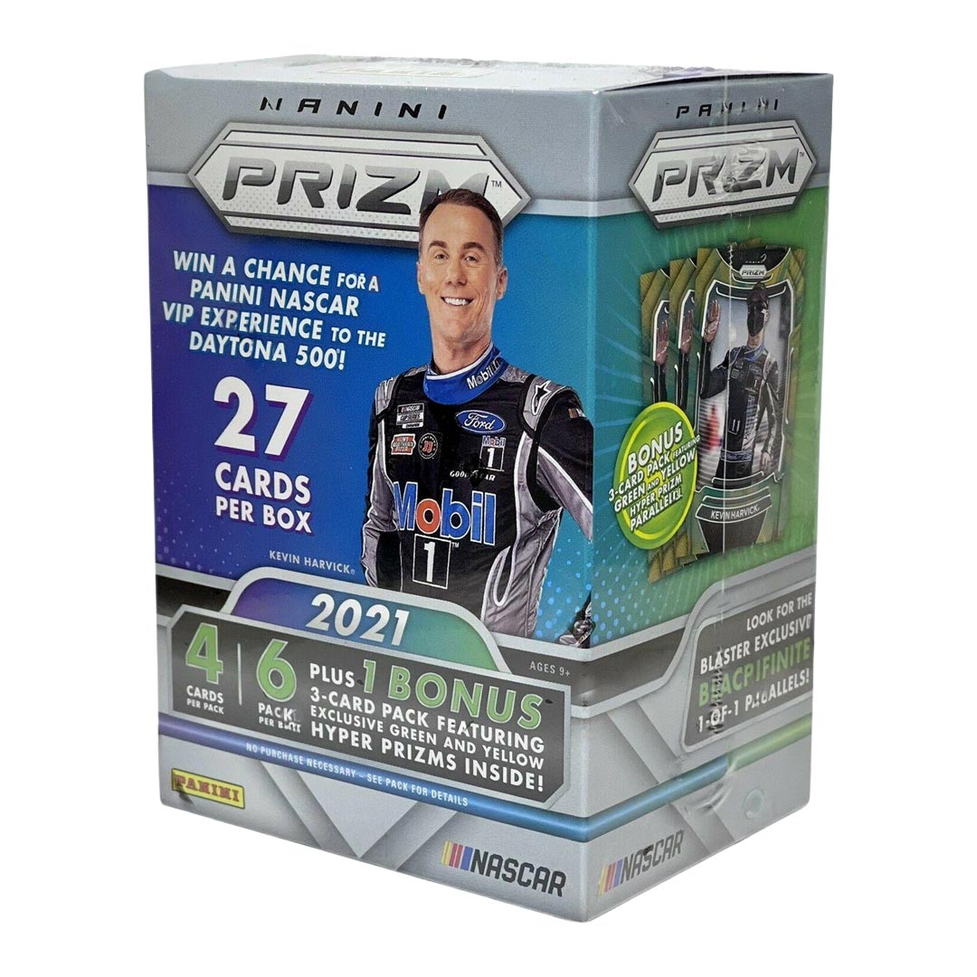 2021 Panini Prizm Racing 6-Pack Blaster Box (Green and Yellow Prizms!)