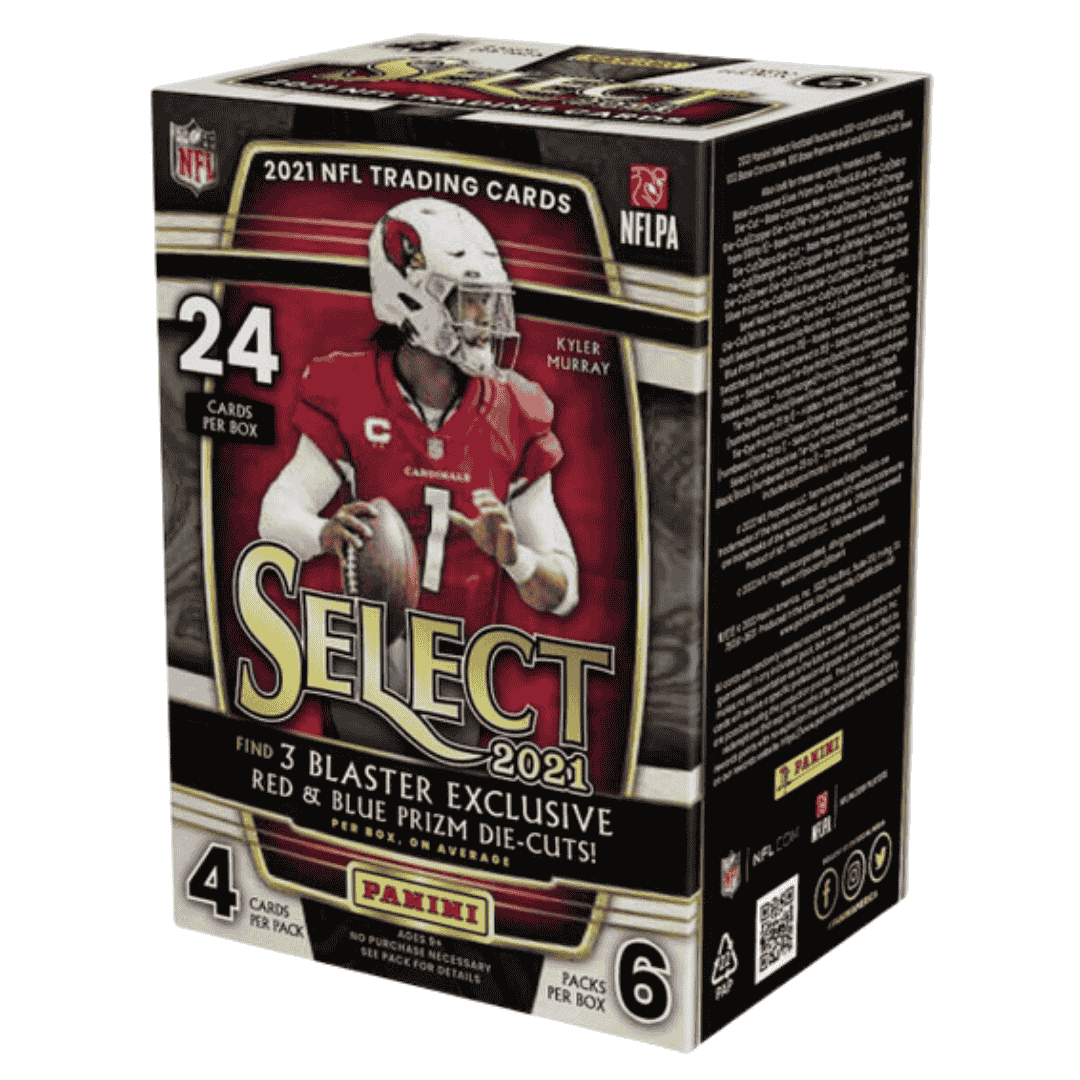 2021 Panini Select Football  Blaster Box (Red & Blue Prizms!)