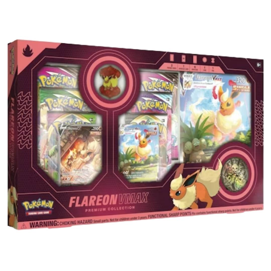 2021 Pokemon Flareon VMAX Box