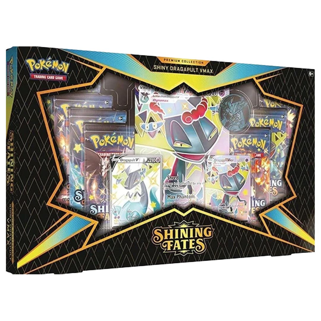 2021 Pokémon Shining Fates Shiny Dragapult VMAX Box