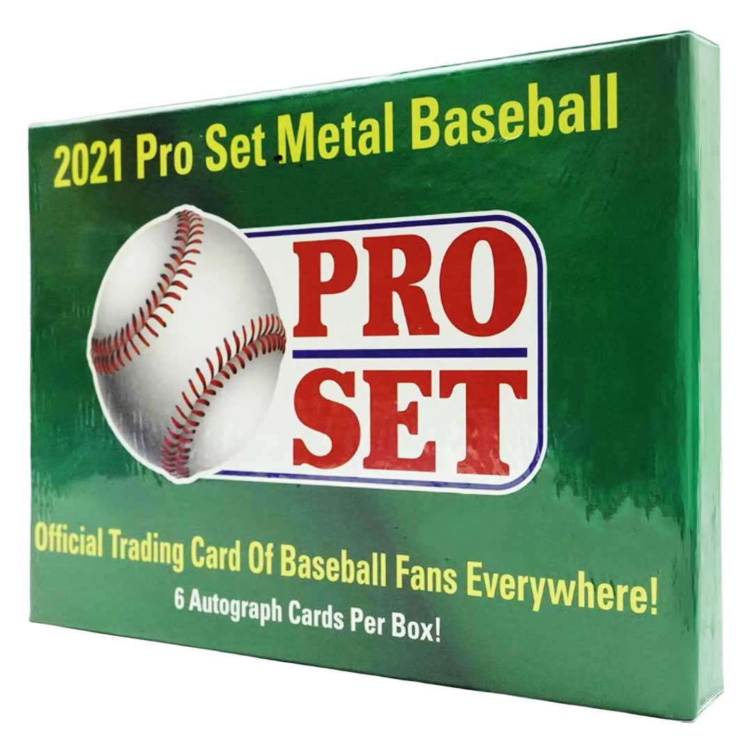 2021 Pro Set Metal Baseball Hobby Box