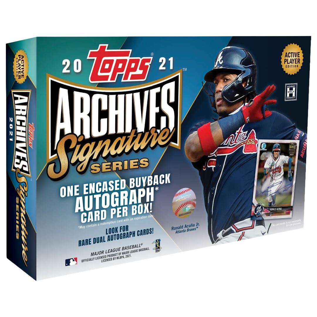 2021 Topps Archives Signature Series Baseball Box