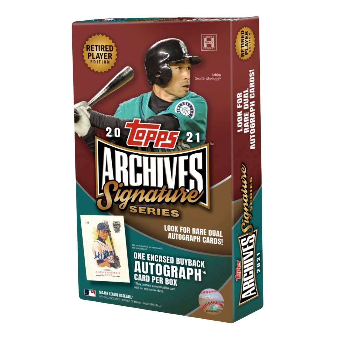 2021 Topps Archives Signature Series Retired Player Ed Baseball Box