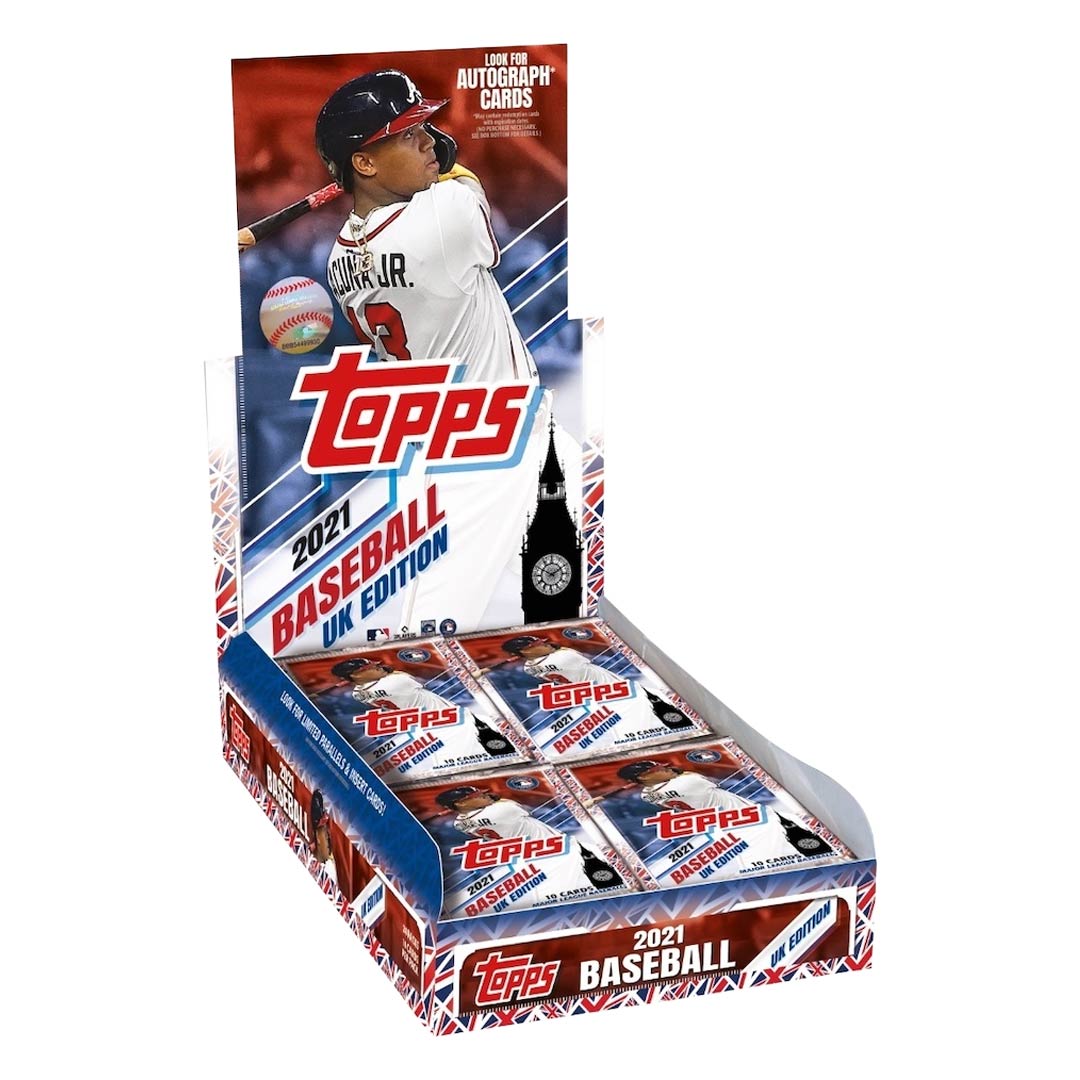 2021 Topps Baseball UK Edition Box