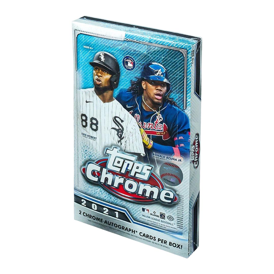 2021 Topps Chrome Baseball Hobby Box