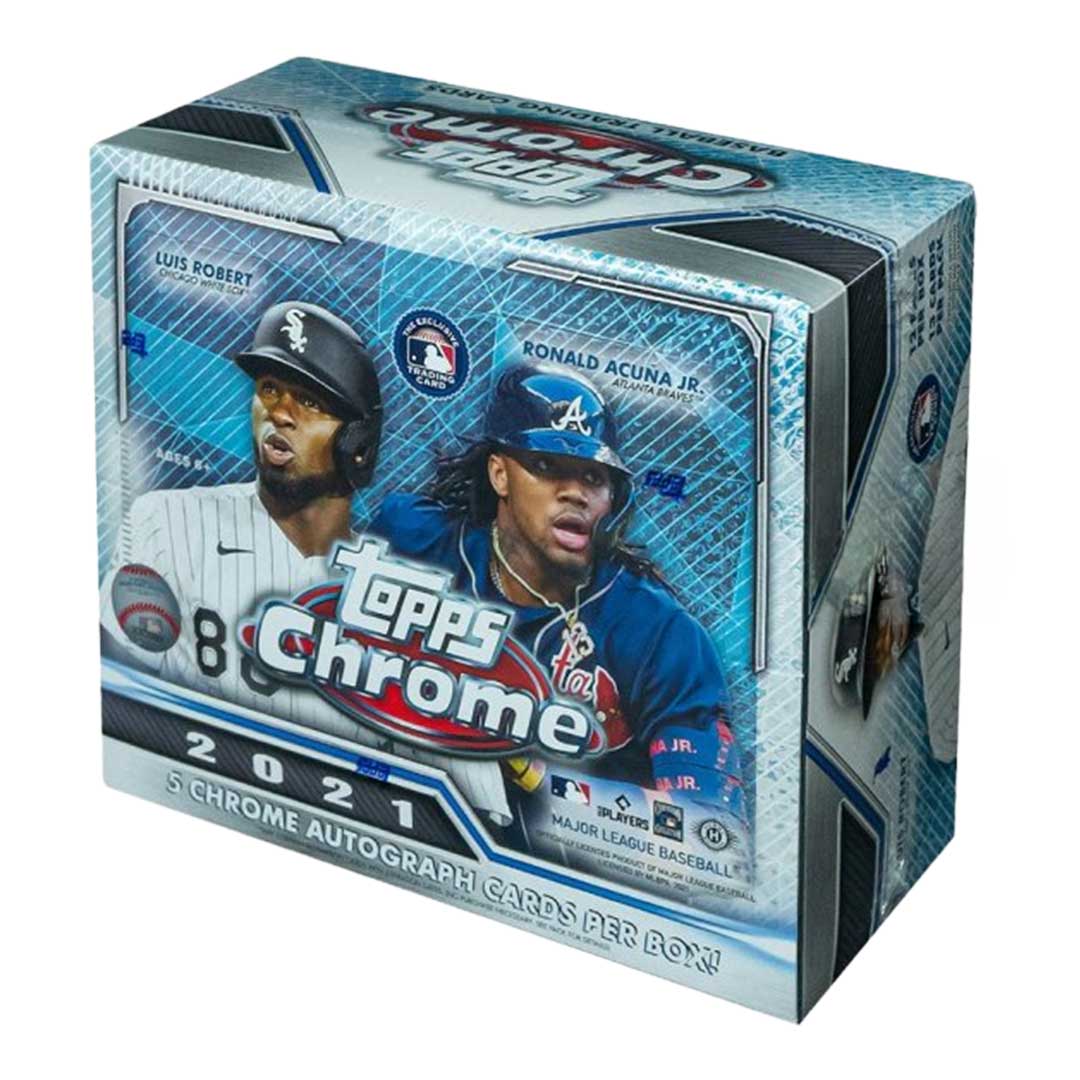 2021 Topps Chrome Baseball Jumbo HTA Box