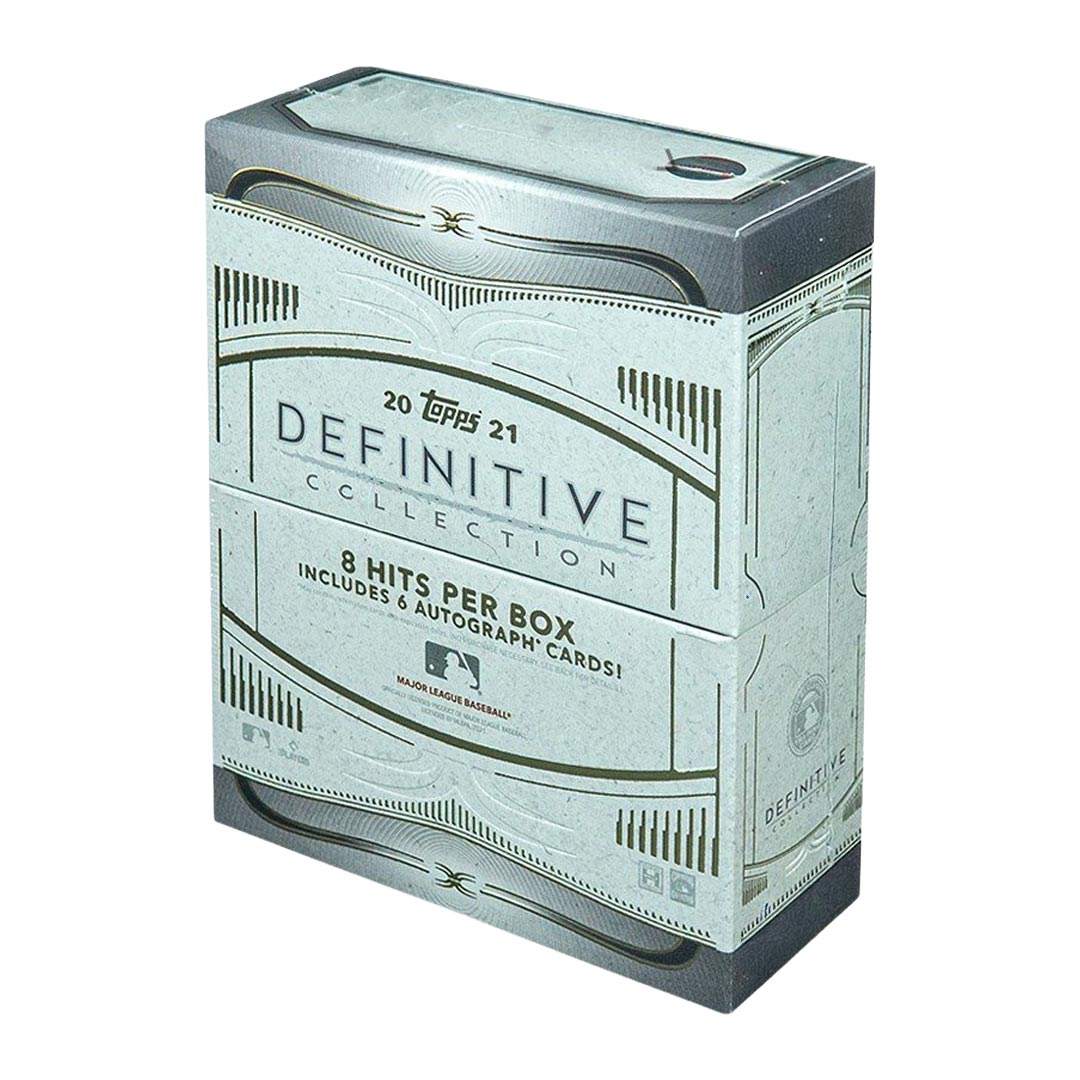 2021 Topps Definitive Baseball Hobby Box