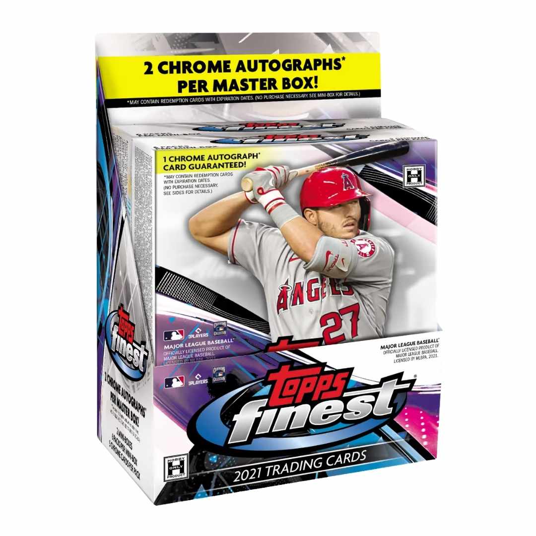2021 Topps Finest Baseball Hobby Mini Box