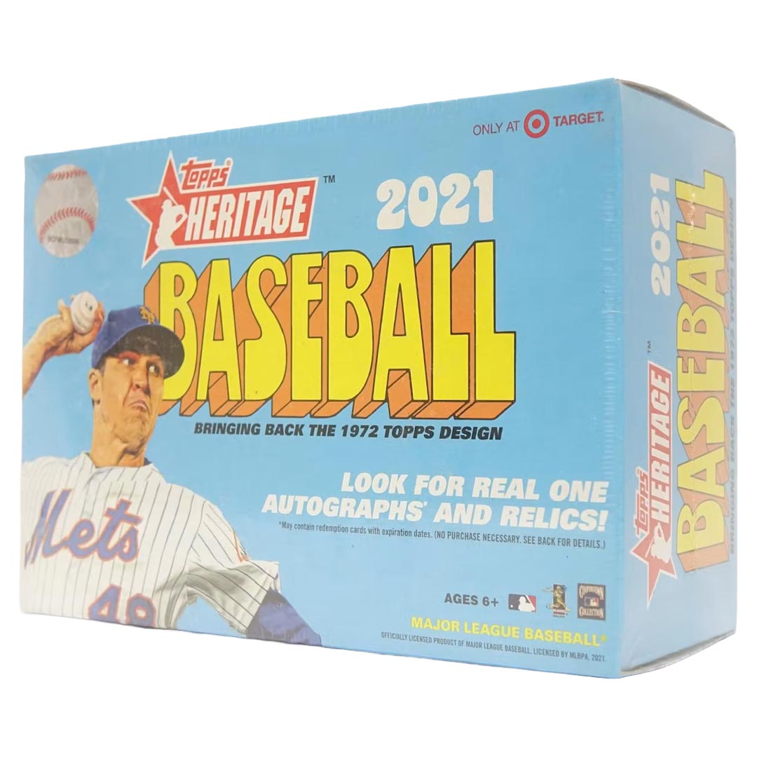 2021 Topps Heritage Baseball Mega Box