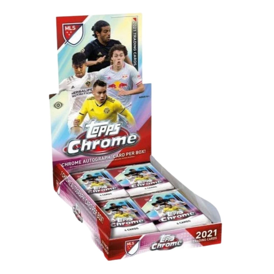 2021 Topps MLS Chrome Soccer Hobby Box