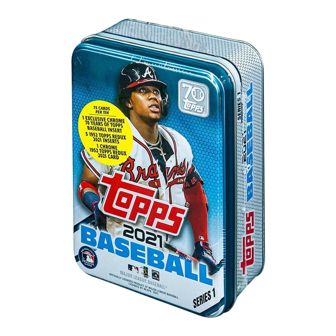 2021 Topps Series 1 Baseball Retail Tin