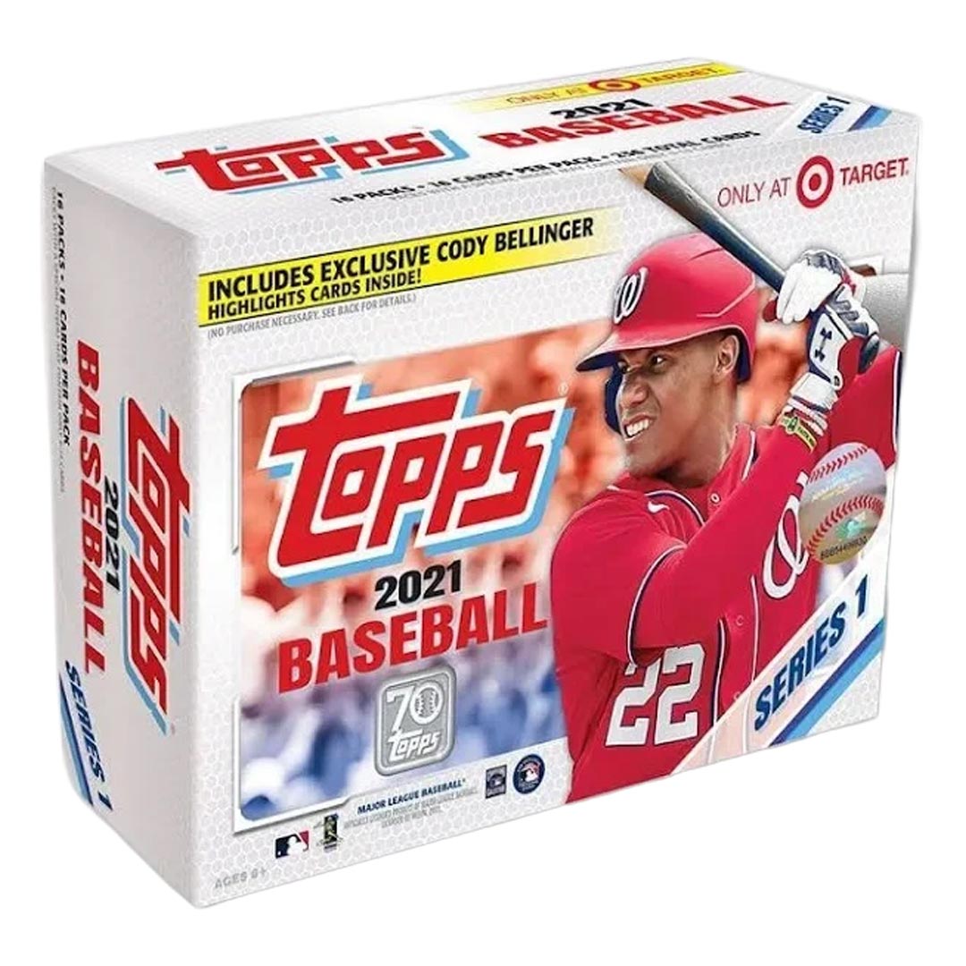 2021 Topps Series 1 Baseball Mega Box - Target Version