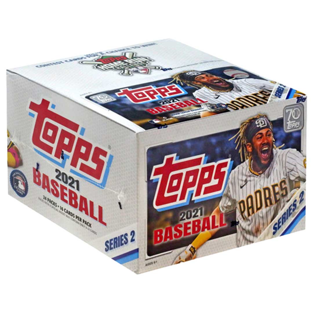 2021 Topps Series 2 Baseball 24 Pack Retail Box - Target Version