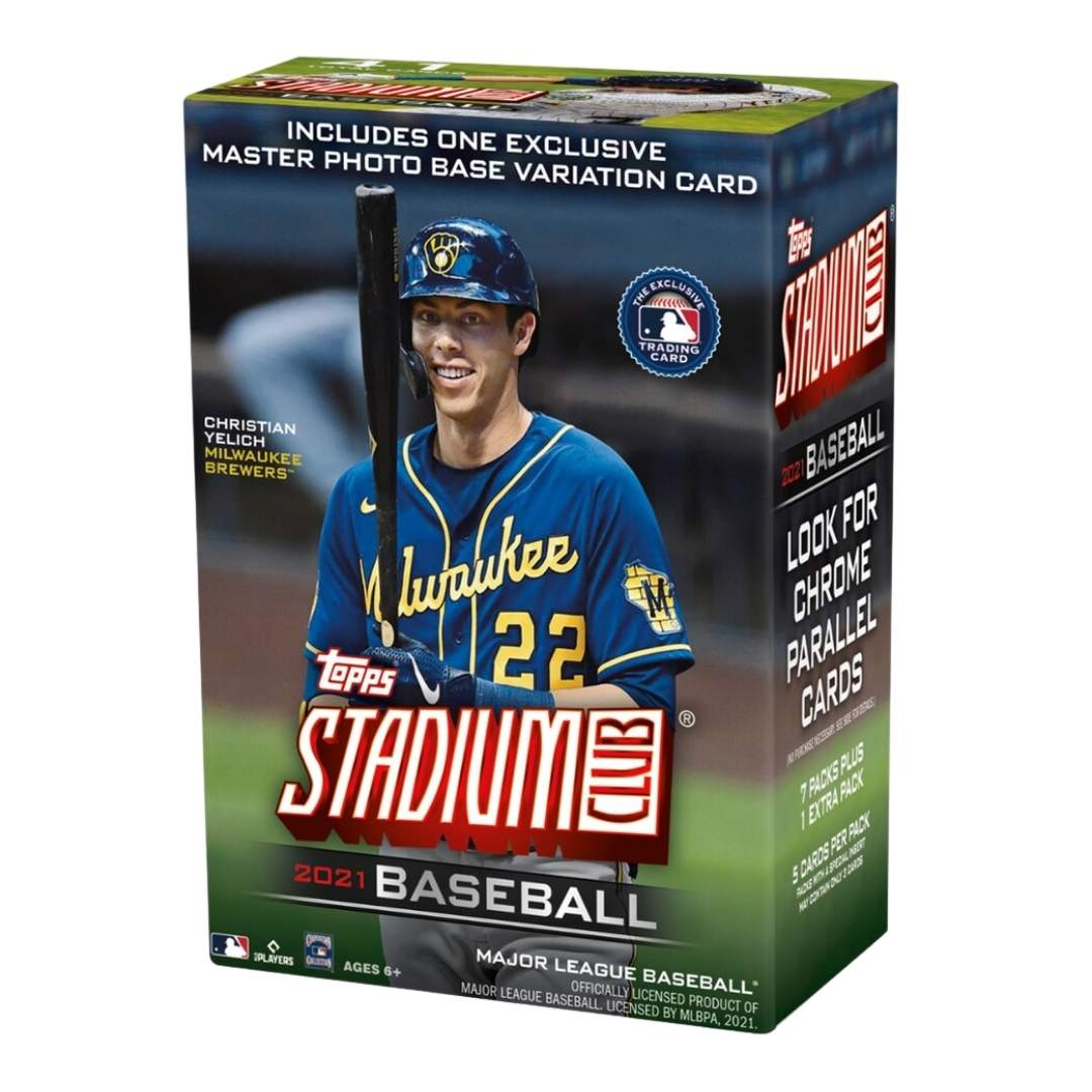 2021 Topps Stadium Club Baseball 8-Pack Blaster Box