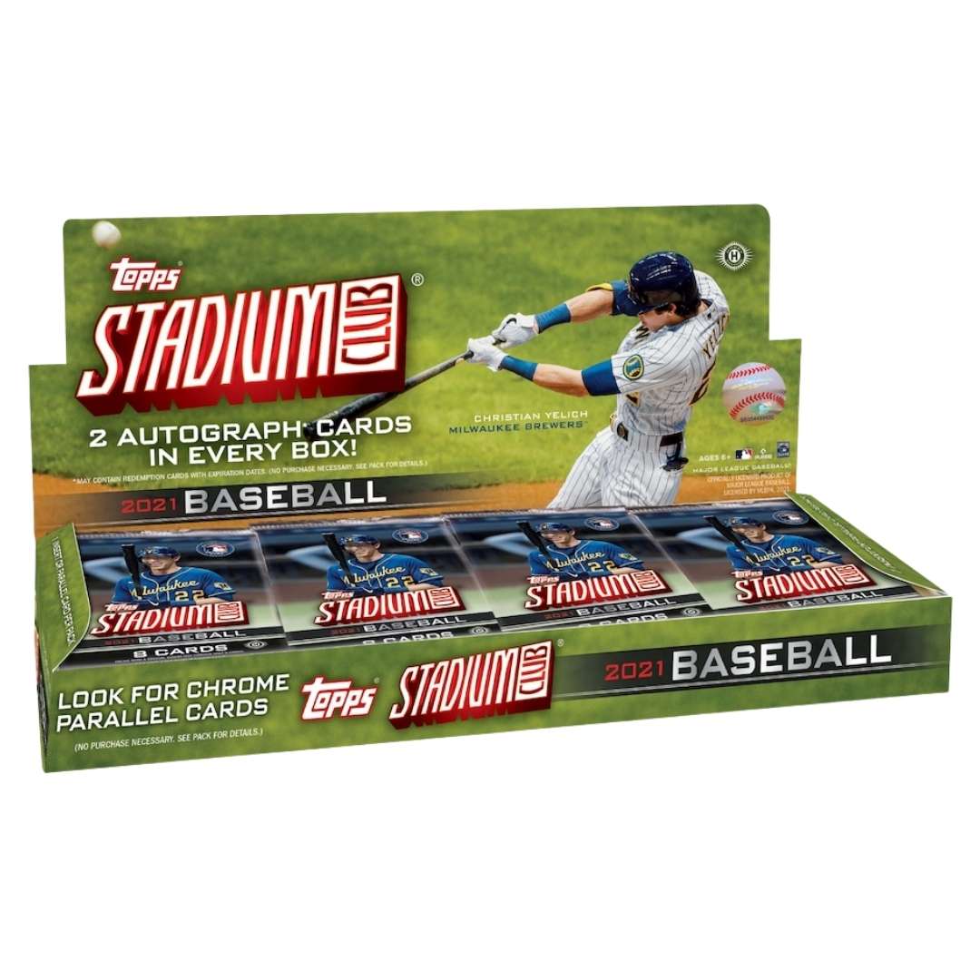 2021 Topps Stadium Club Baseball Hobby Box