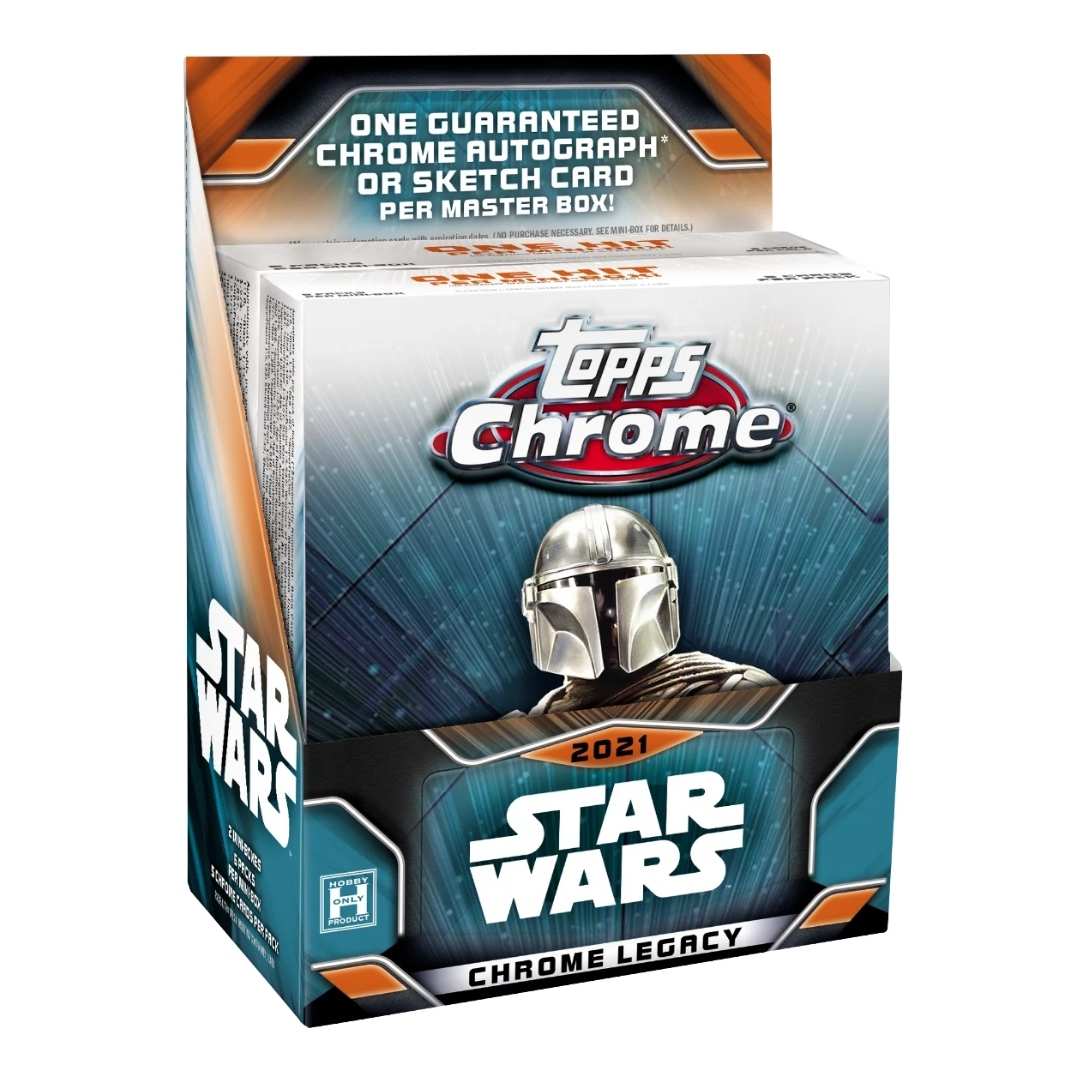 2021 Topps Star Wars Chrome Legacy Hobby Box