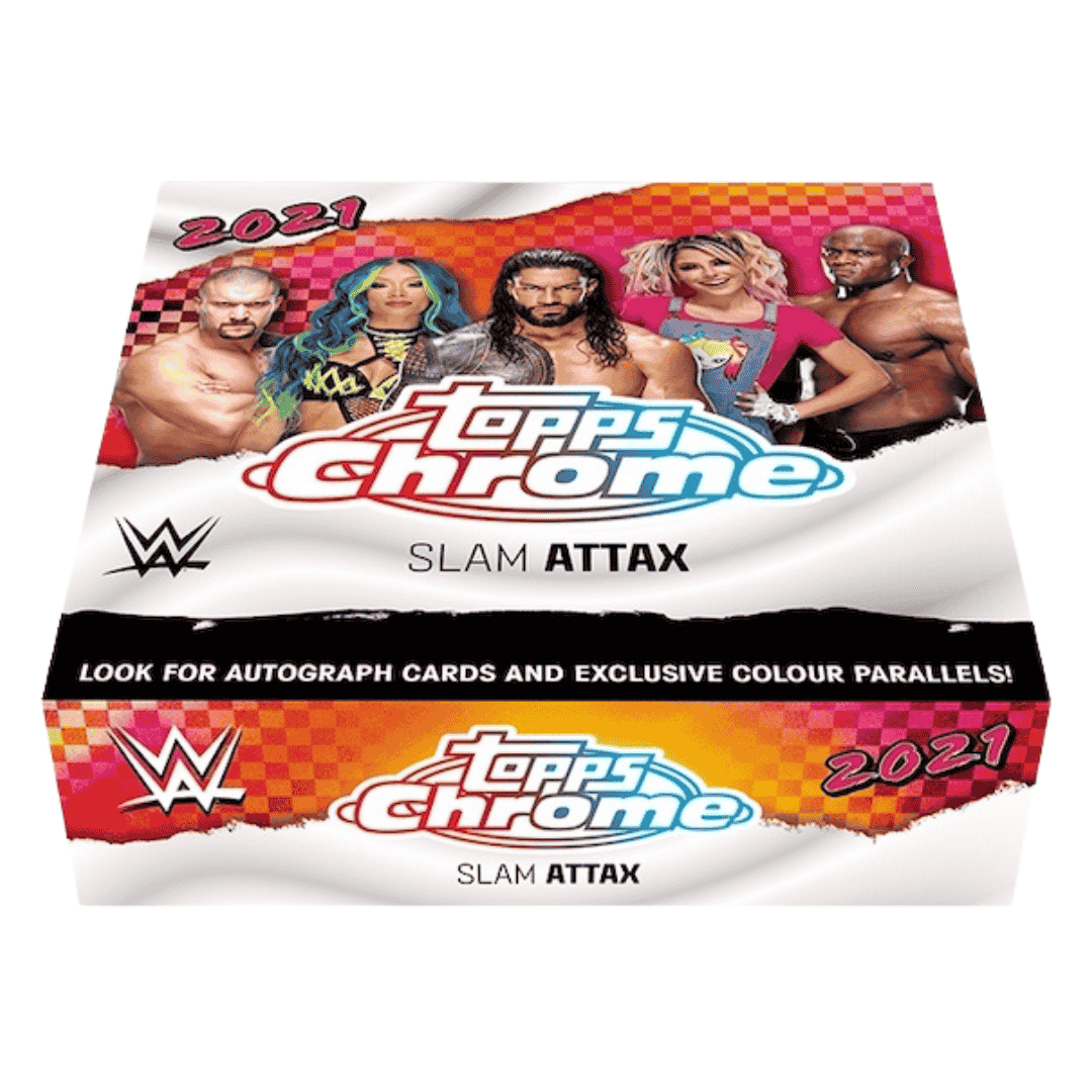 2021 Topps WWE Chrome Slam Attax Hobby Box