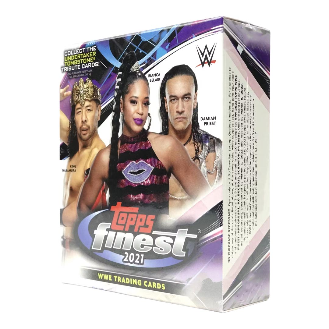 2021 Topps WWE Finest Wrestling Hobby Box
