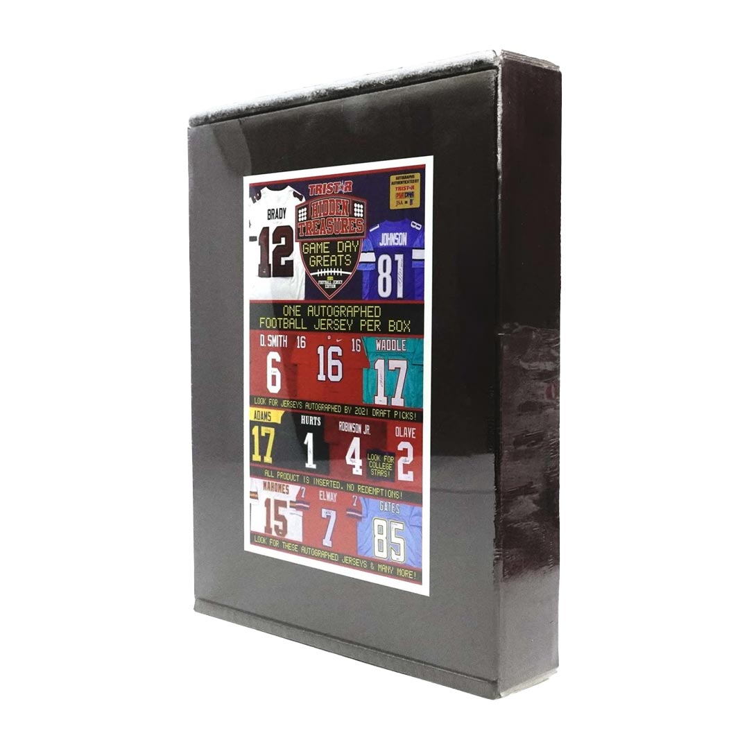 2021 Tristar Hidden Treasures Game Day Greats Jersey Series 3 Football Box