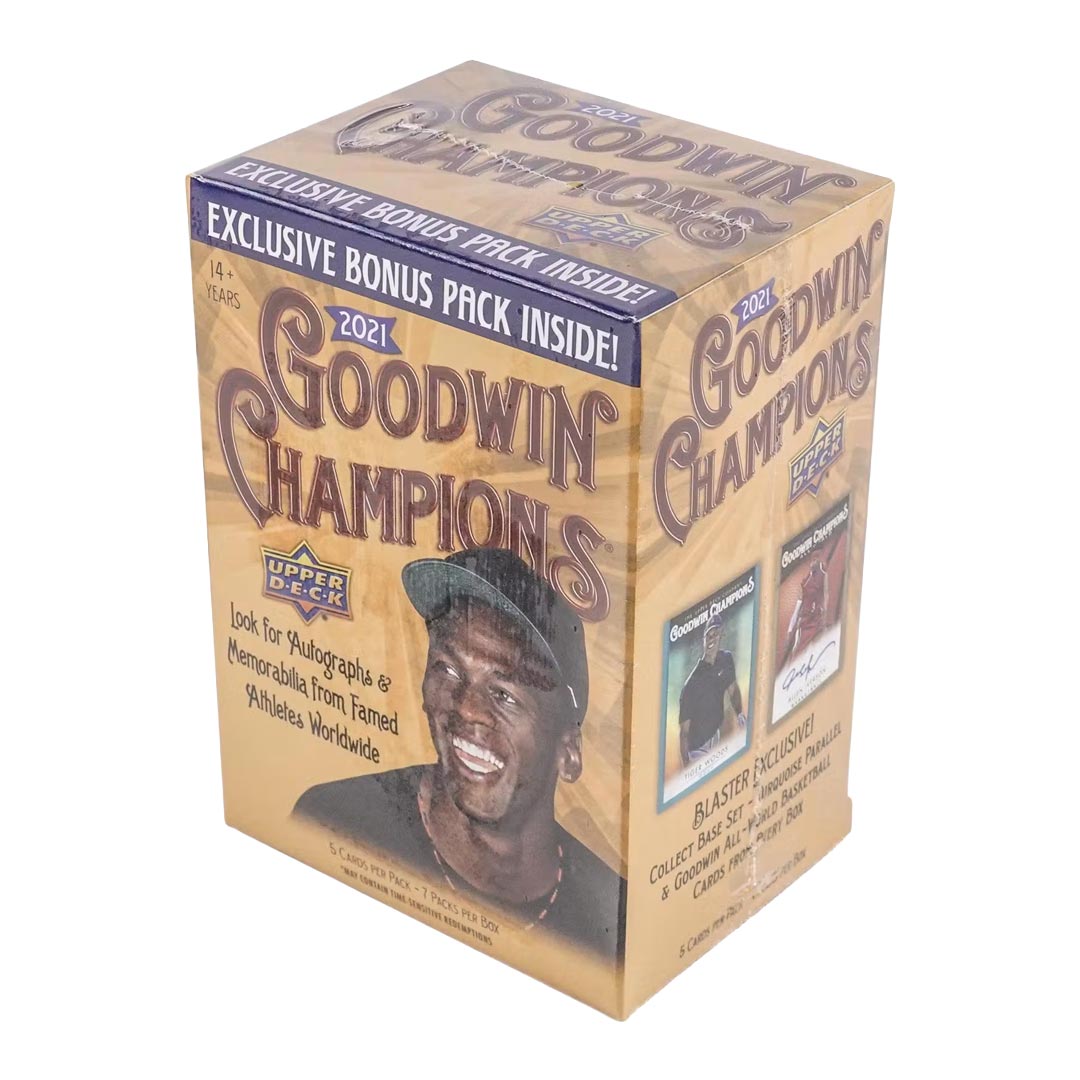 2021 Upper Deck Goodwin Champions Blaster Box