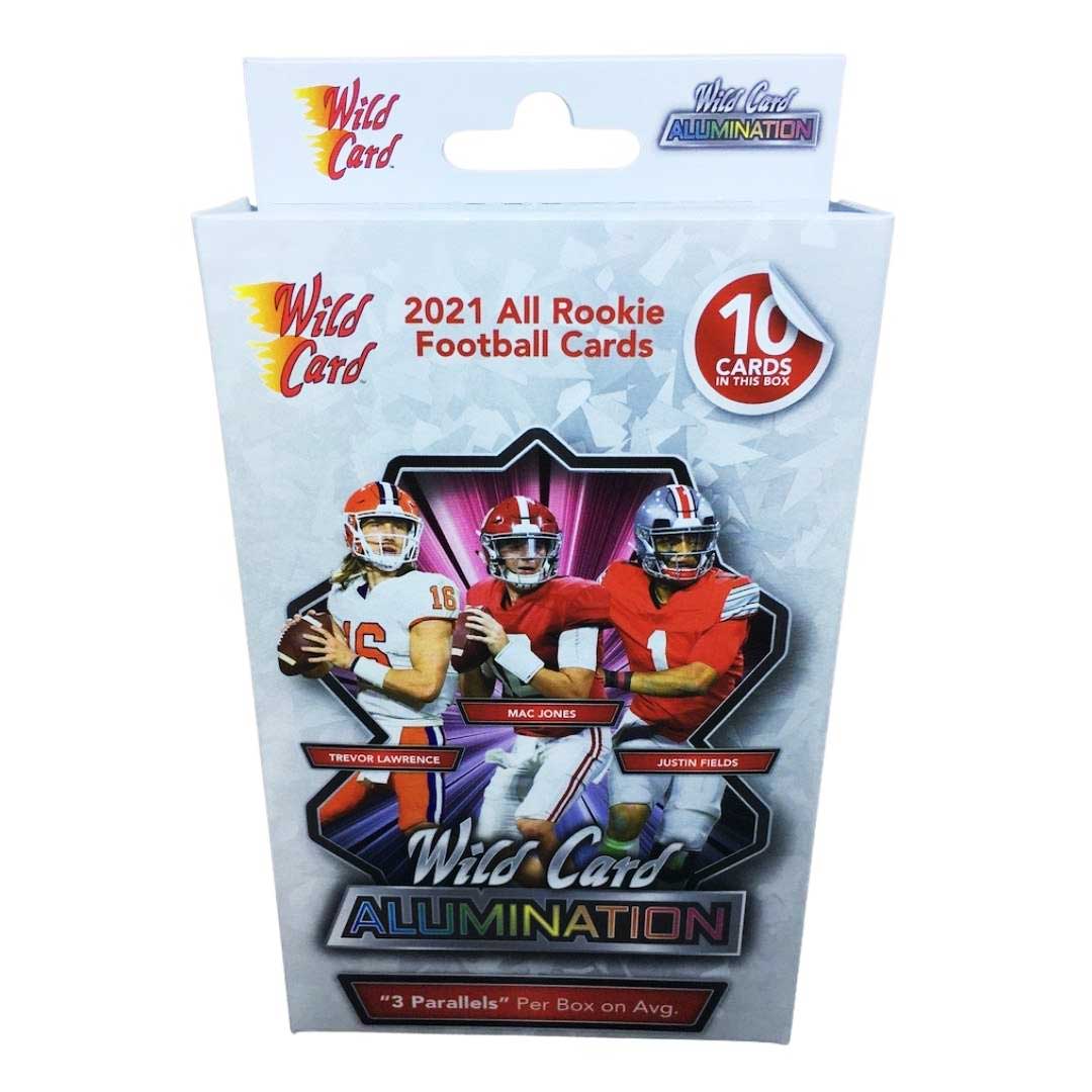 2021 Wild Card Alumination Football Hanger Box