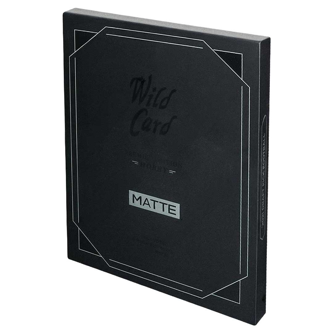 2021 Wild Card MATTE Black Football Box