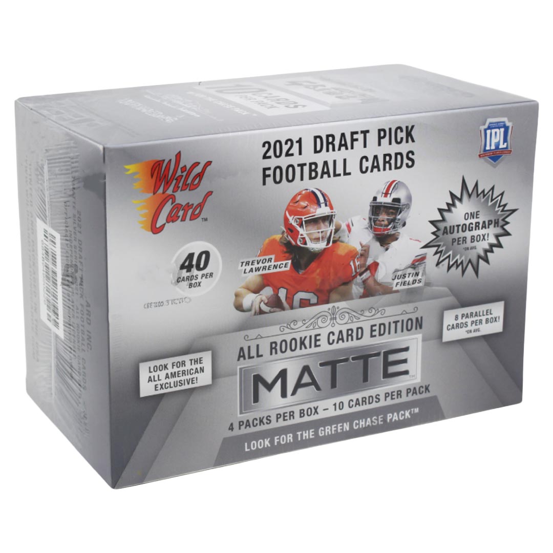 2021 Wild Card MATTE SILVER Football Premium Blaster Box