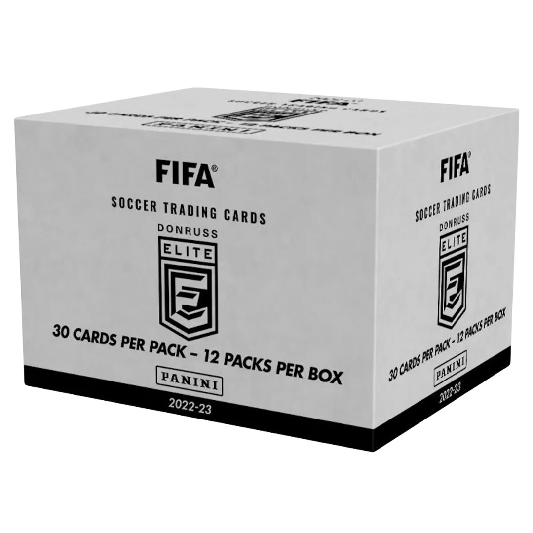2022-23 Panini Donruss Elite FIFA Soccer Jumbo Value 12-Pack Box