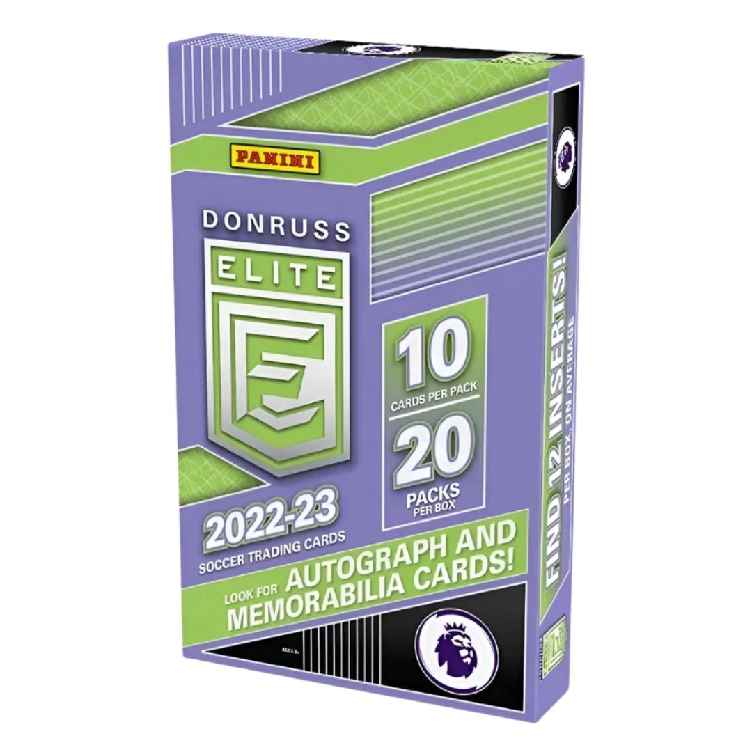 2022-23 Panini Donruss Elite Premier League EPL Soccer Retail 20-Pack Box