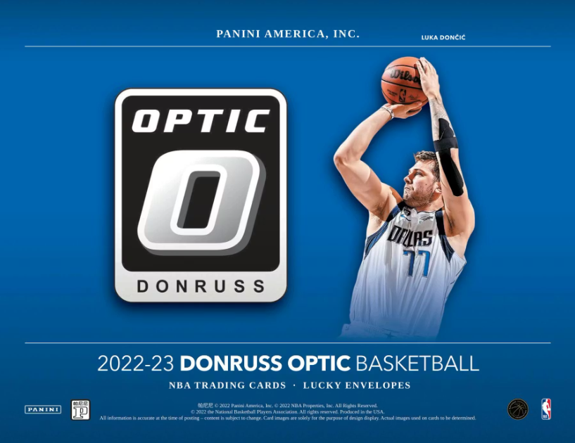 2022-23 Panini Donruss Optic Basketball Lucky Envelopes Box