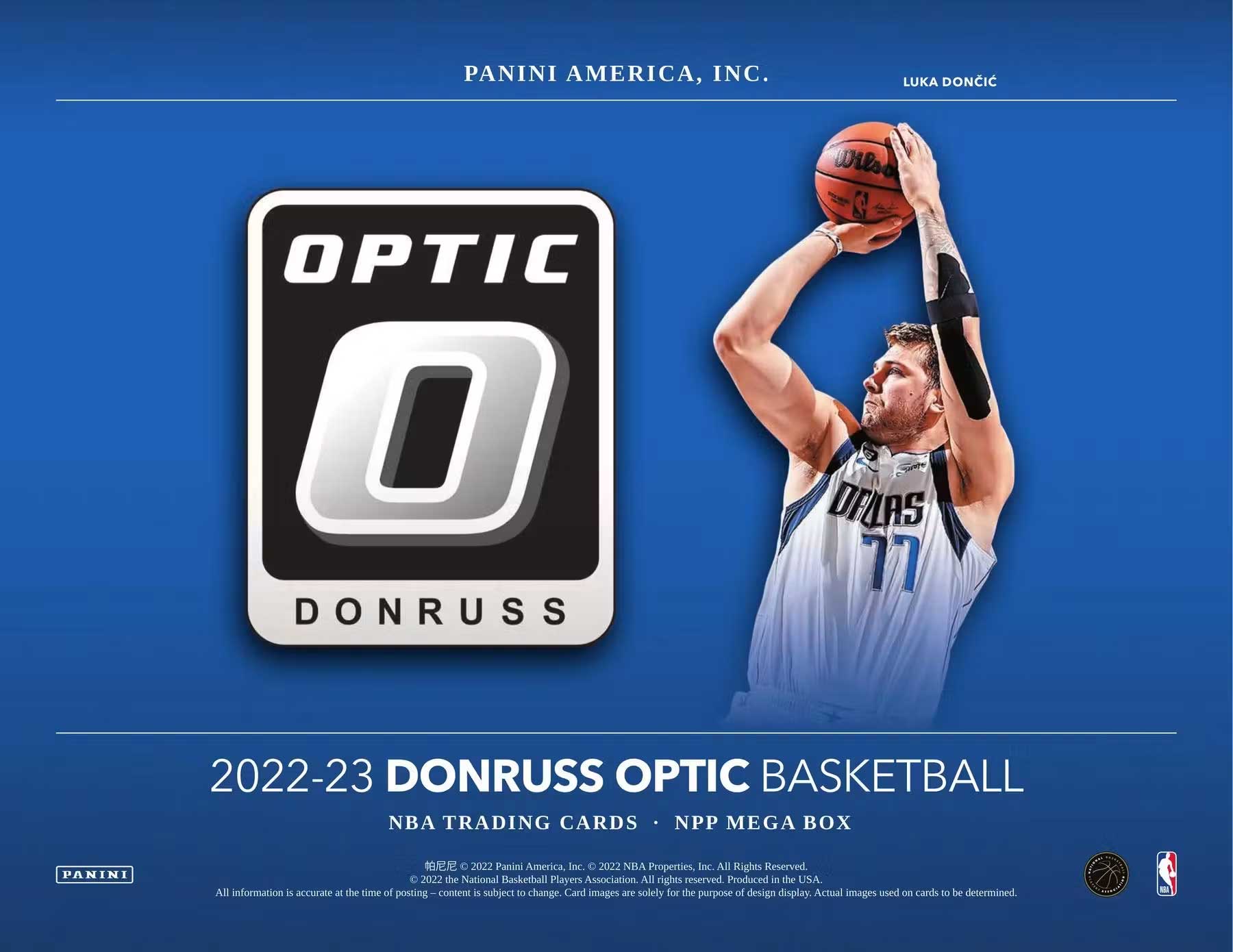 2022-23 Panini Donruss Optic Basketball Mega Box - Hyper Pink Prizms
