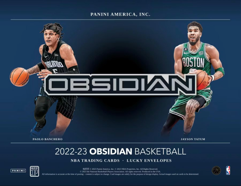 2022-23 Panini Obsidian Basketball Lucky Envelopes Box