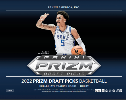 2022-23 Panini Prizm Draft Picks Collegiate Basketball Hobby Pack - 1st Off The Line (FOTL)
