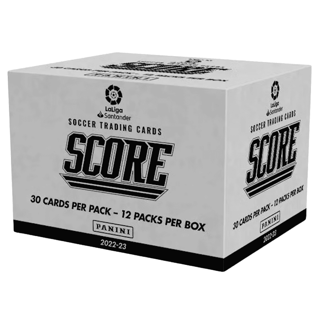 2022-23 Panini Score LaLiga Soccer Jumbo Value 12-Pack Box