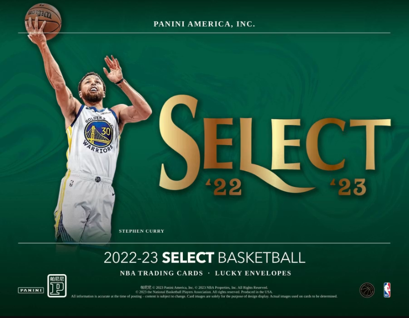 2022-23 Panini Select Basketball Lucky Envelopes Pack