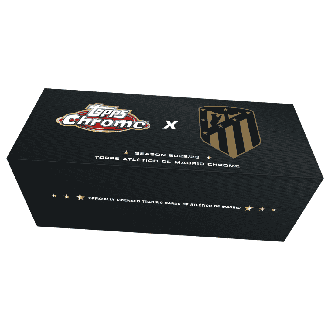 2022-23 Topps Chrome Atletico de Madrid Soccer Hobby Box (Set) (20 AUTOS!)