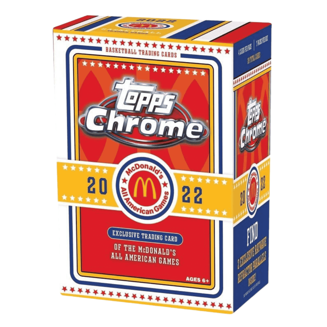 2022-23 Topps Chrome McDonald's All American Basketball Blaster Box