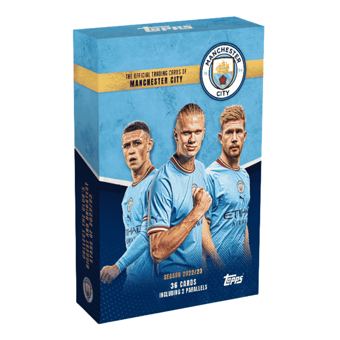 2022-23 Topps Manchester City Soccer Team Set Box